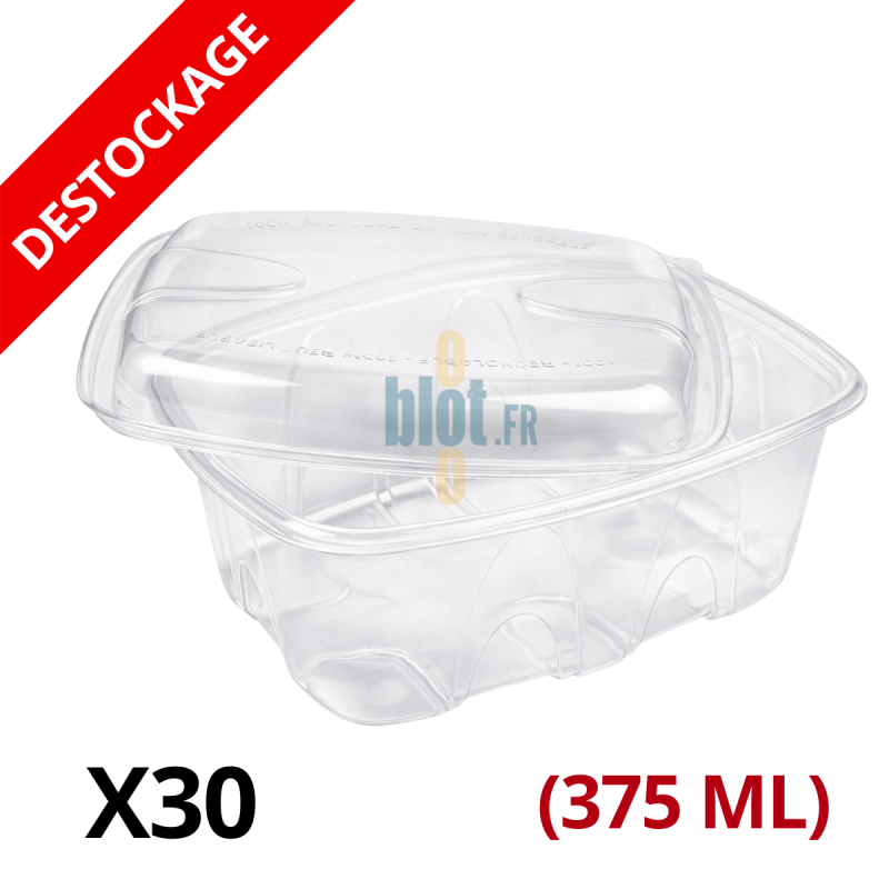 DESTOCKAGE ! (X30) - Barquette Archipack 375 ML avec couvercle