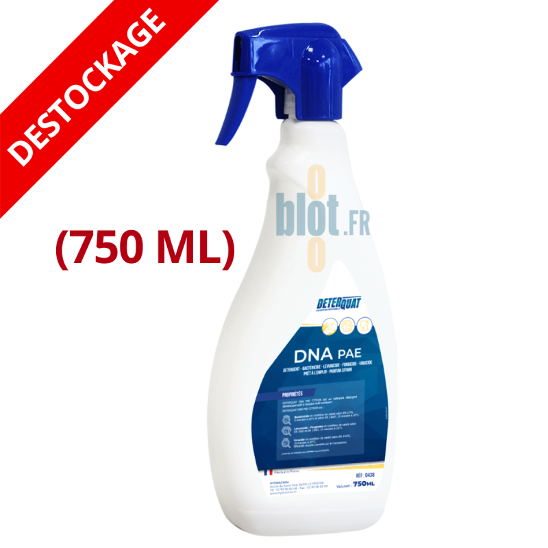 Nettoyant désinfectant DNA PAE Citron - (750 ML) – Multi-surfaces