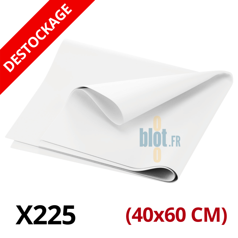 DESTOCKAGE ! (X225) - Serviette Dunilin® Blanche - (40x60 CM)