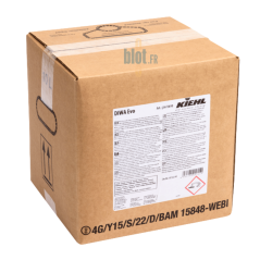 DIWA-Evo 5 L KIEHL carton Bag-in-Box détergent lave-vaisselle professionnel alcalin Écolabel