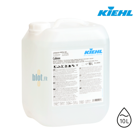 Calinex Concentré (10L) – Détartrant dégraissant surfaces - (Acide) - Vue principale et ses caractéristiques