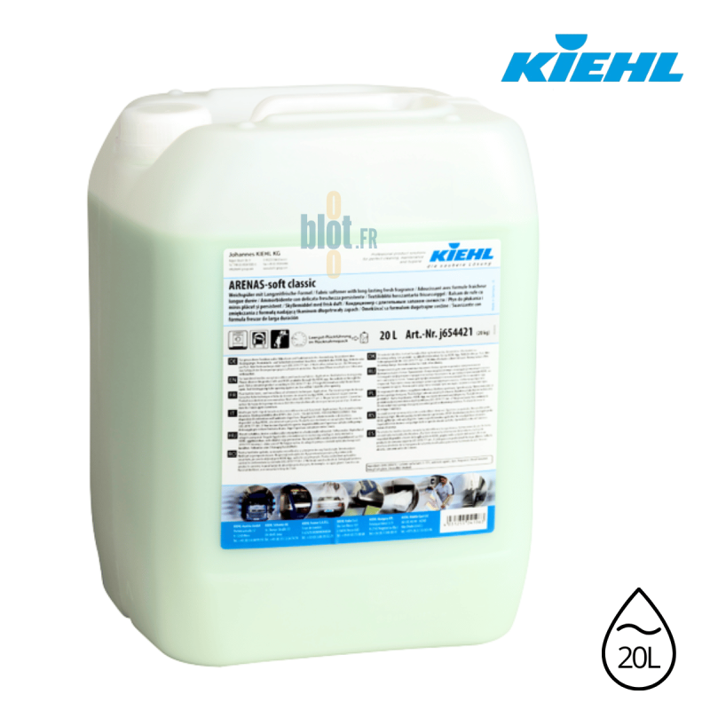 ARENAS-soft classic – Adoucissant professionnel longue durée - (20L) ARENAS-soft classic – Adoucissant professionnel longue durée - (20L)