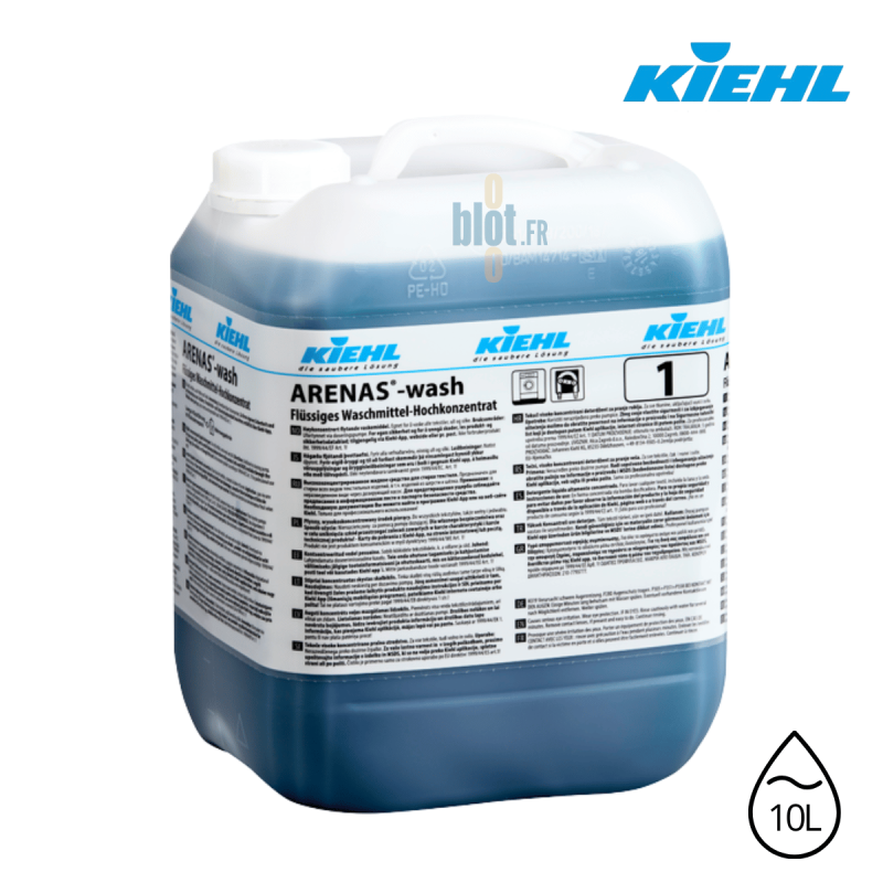 ARENAS-Wash – Lessive liquide universelle professionnelle - (10L)
