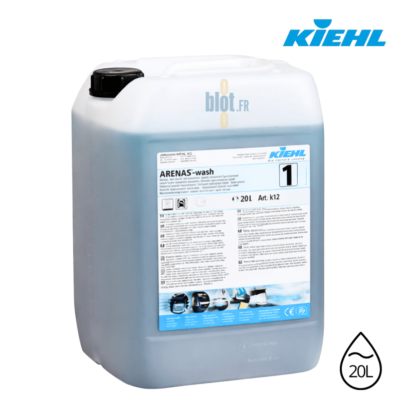 ARENAS-Wash – Lessive liquide universelle professionnelle - (20L)