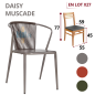 Fauteuil DAISY - Muscade Fauteuil DAISY - Muscade