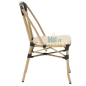 Chaise ODEON - Beige / Noir
