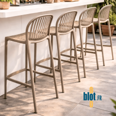 Tabouret SERENA - Taupe