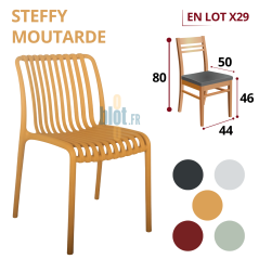 Chaise STEFFY - Moutarde