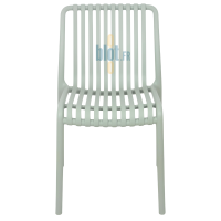 Chaise STEFFY tilleul, vue de face