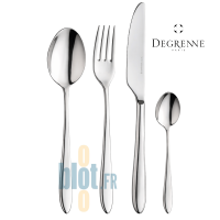 Ménagère Degrenne Norway inox avec couteau fourchette cuillère et cuillère café