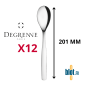 Cuillère de table Degrenne Amazone inox 201 mm vue produit sur fond clair