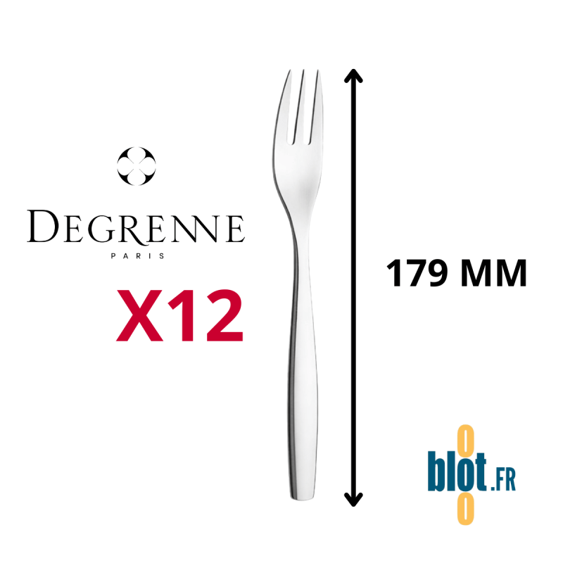 Fourchette à Dessert/Poisson Degrenne Amazone inox - (179 MM)