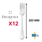 Fourchette de table Degrenne Mikado - Inox Miroir - (203MM) Fourchette de table Degrenne Mikado - Inox Miroir - (203MM)