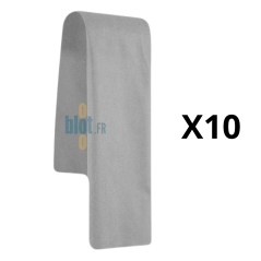 Essuie-verres microfibre Robur Sonora - (Lot de 10) - Vue seule sur fond blanc