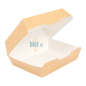 Boîte Hamburger Carton XXL - (22.5x17x8.5 CM) | Kraft - (Lot 50)