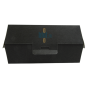 Boîte Hamburger Carton Noire - (17,6x16,8x7,8 CM) | Kraft - (Lot 300)