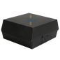 Boîte Hamburger Carton Noire - (17,6x16,8x7,8 CM) | Kraft - (Lot 50)