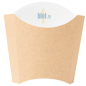 Boîte à frites carton kraft - (13x8x13,5 CM) – THEPACK - (Lot 1200)