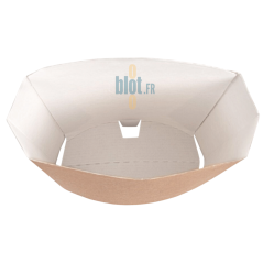 Intérieur de la boîte à frites jumbo THEPACK vide