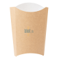 Boîte à frites carton kraft - (14,5x9,5x18 CM) – THEPACK - (Lot 200)