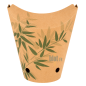 Gobelet à frites carton kraft - (14x9x8,5 CM) – FEEL GREEN - (Lot 50)