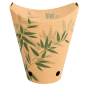 Gobelet à frites carton kraft - (12,5x9x6,5 CM) – FEEL GREEN - (Lot 100)