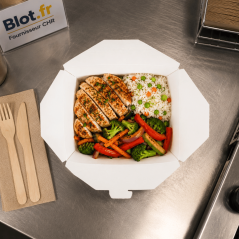 Boîte Américaine Carton - (15,2x12,1x6,5 CM) | THEPACK - (Lot 300)
