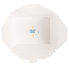 Intérieur de boîte américaine carton kraft 1350 ml ouverte