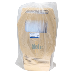 Sachet de 50 boîtes salade kraft avec fenêtre 900 ml