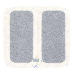 Pansement bleu détectable élastique 38x72 mm avec compresse centrale