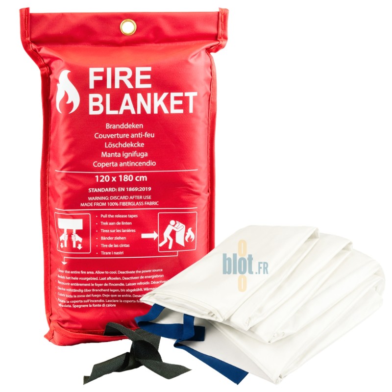 Couverture anti-feu cuisine - (120x180) - Souple