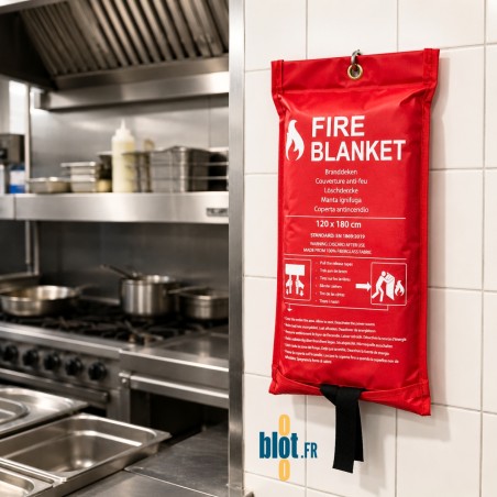 Couverture anti-feu cuisine - (120x180) - Souple