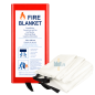 Couverture anti-feu cuisine - (120x180) - Rigide