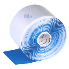 Pansement auto-adhésif bleu agroalimentaire - (4,5 m x 6 cm)