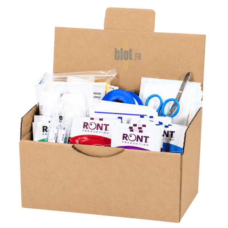 Kit Réassort Multirisques - (1/5 Personnes) – Armoire à Pharmacie Pro