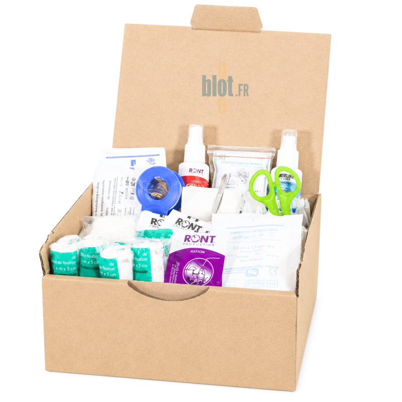 Kit Réassort Multirisques - (5/10 Personnes) – Armoire à Pharmacie Pro