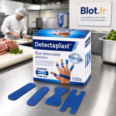 (x100) - Panaché de Pansements Bleus Détectables