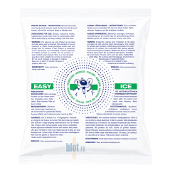 Pack de froid instantané EASY ICE à usage unique pour premiers secours et soulagement des contusions