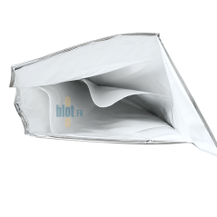 Intérieur de la pochette isotherme FARMOR à 3 compartiments pour transport de membre sectionné