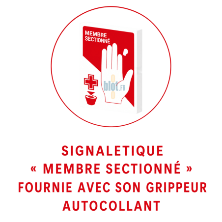 Kit membre sectionné | Support mural inclus