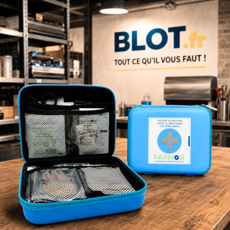 Trousse de secours agro-alimentaire 4/8 pers. | Pansements détectables