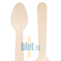 Petite Cuillère en Bois 11 cm | Lot de 3000 | Biodégradable