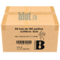 Petite Cuillère en Bois 11 cm | Lot de 3000 | Biodégradable