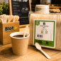 Petite Cuillère en Bois 11 cm | Lot de 100 | Biodégradable