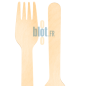 Fourchettes en Bois 16 cm | Lot de 100 | CHR
