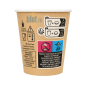(X1000) - Gobelets carton brun 10 CL - (Ø 62 MM) – Café & espresso
