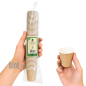 (X50) - Gobelets carton brun 10 CL - (Ø 62 MM) – Café & espresso