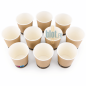 (X50) - Gobelets carton brun 18 CL - (Ø 72 MM)