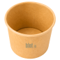 (X2000) - Pots à sauce kraft brun 30 ML - (Ø 43 MM)