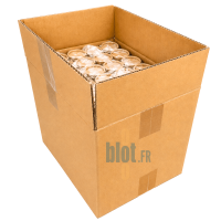 Carton de 2000 pots à sauce carton kraft brun pour professionnels